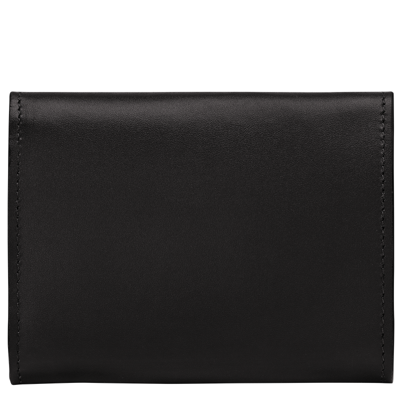&Eacute;pure Compact wallet , Black - Leather  - View 2 of  3
