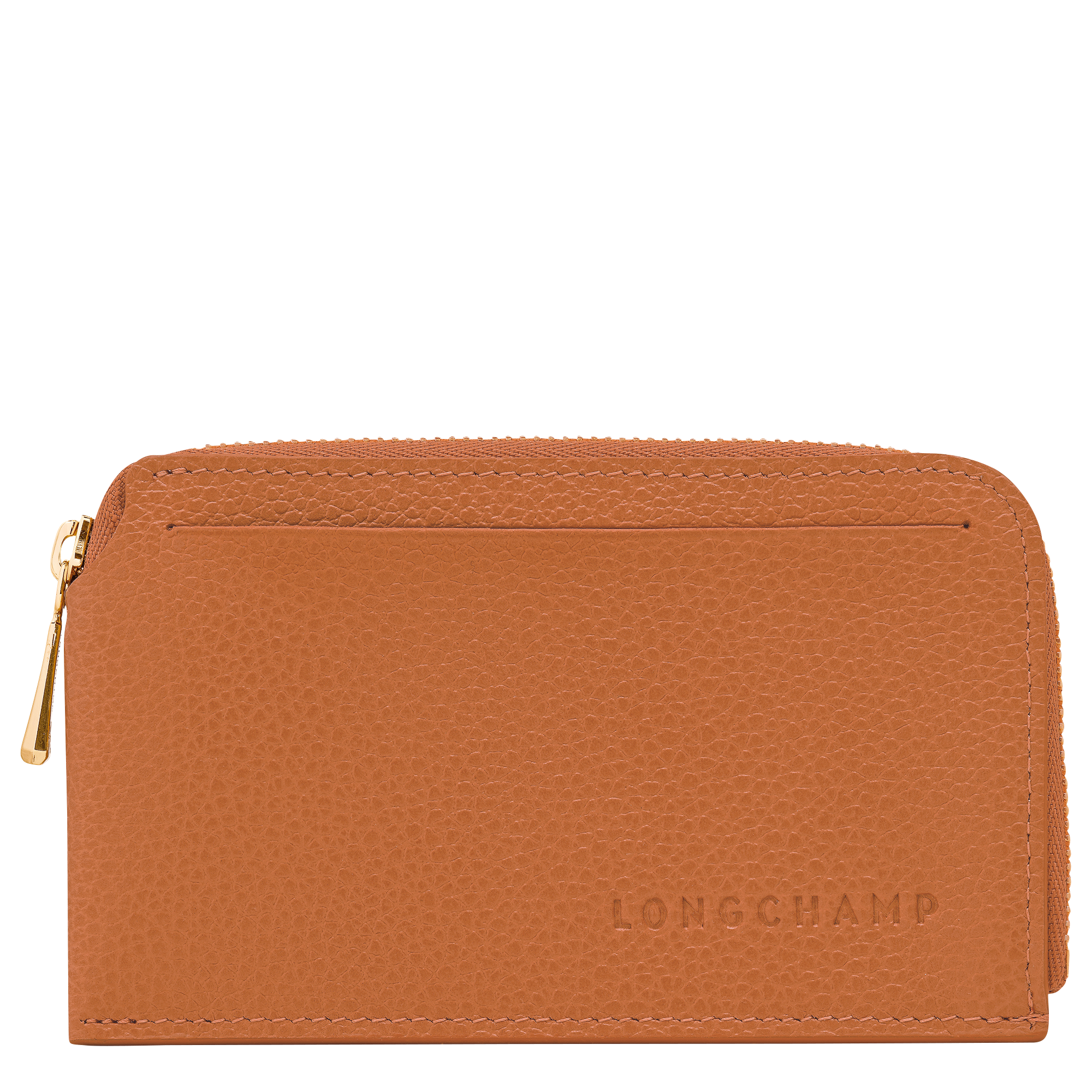 Le Foulonn&eacute; Card holder, Amber