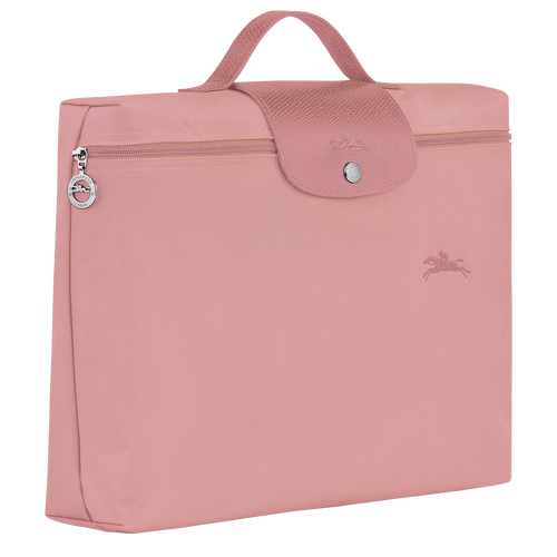 Le Pliage Green S Briefcase Petal Pink Recycled canvas