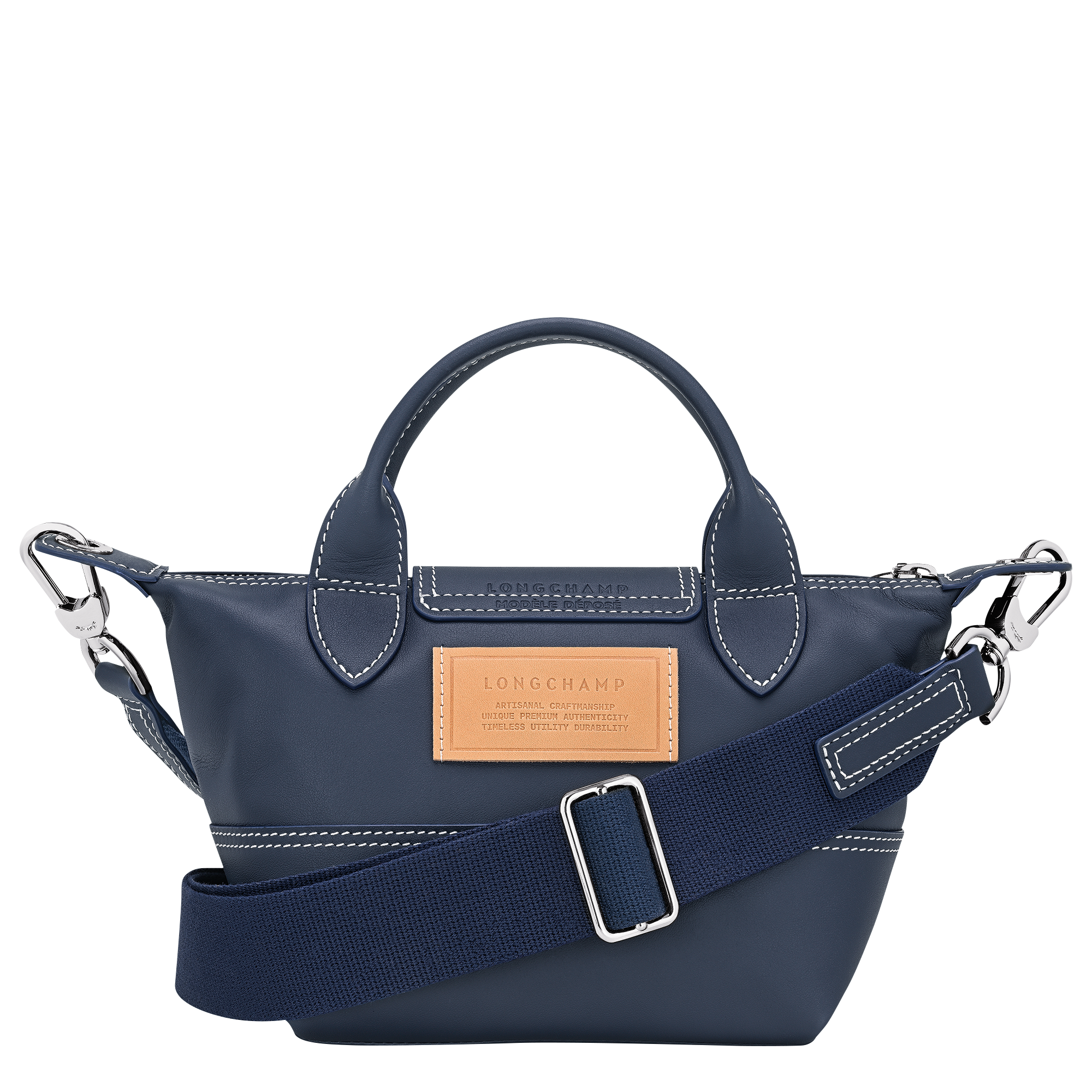 Handbag XS, Navy - View 4 of
6 - zoom in Le Pliage Xtra Handbag XS, Navy