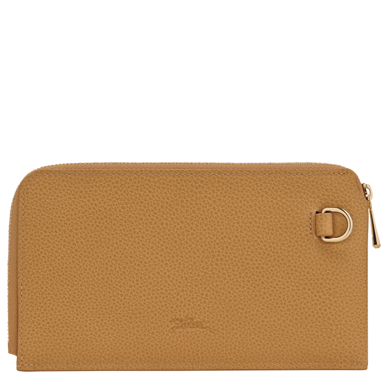 Le Foulonné Pouch , Nutmeg - Leather  - View 2 of  2