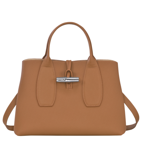 Roseau M Handbag , Natural - Leather - View 1 of  7