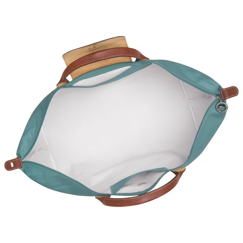 Le Pliage Original L Travel bag , Eucalyptus - Recycled canvas  - View 5 of  6