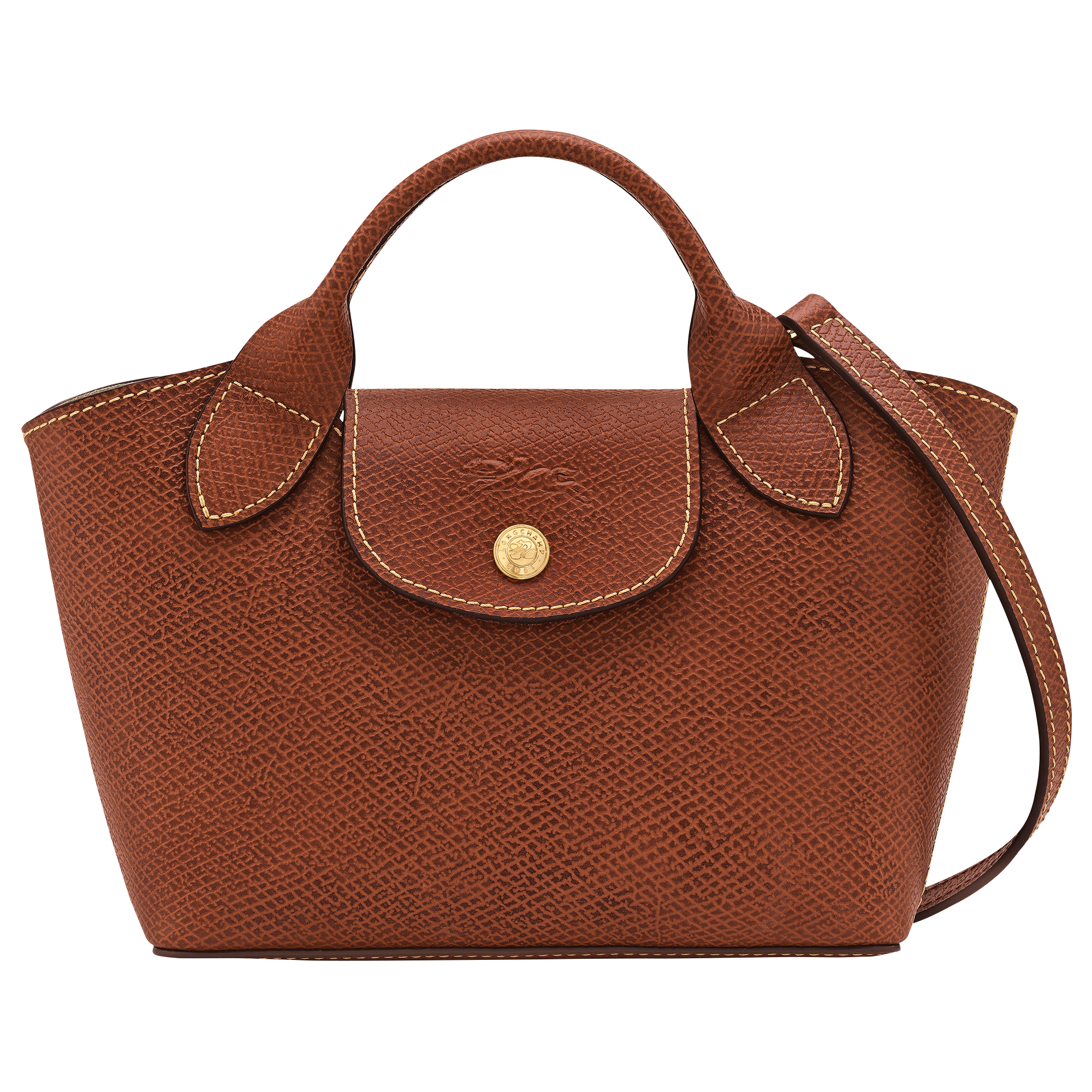 Tote bag XS, Brown - View 1 of
3 - zoom in Épure Tote bag XS, Brown