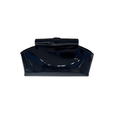 Le Roseau S Pouch , Black - Leather