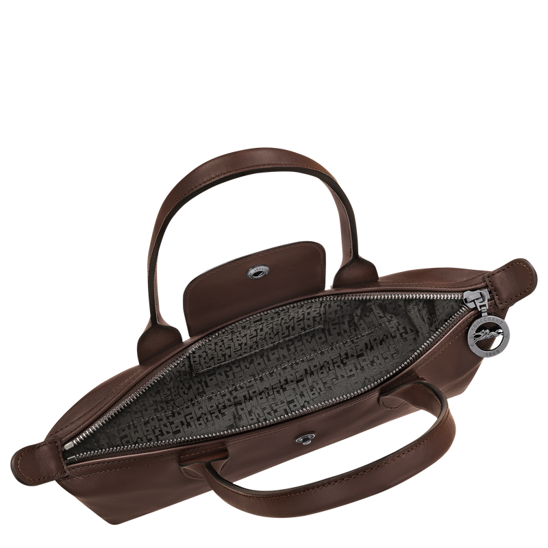 Le Pliage Xtra M Shoulder bag , Mocha - Leather  - View 4 of  5