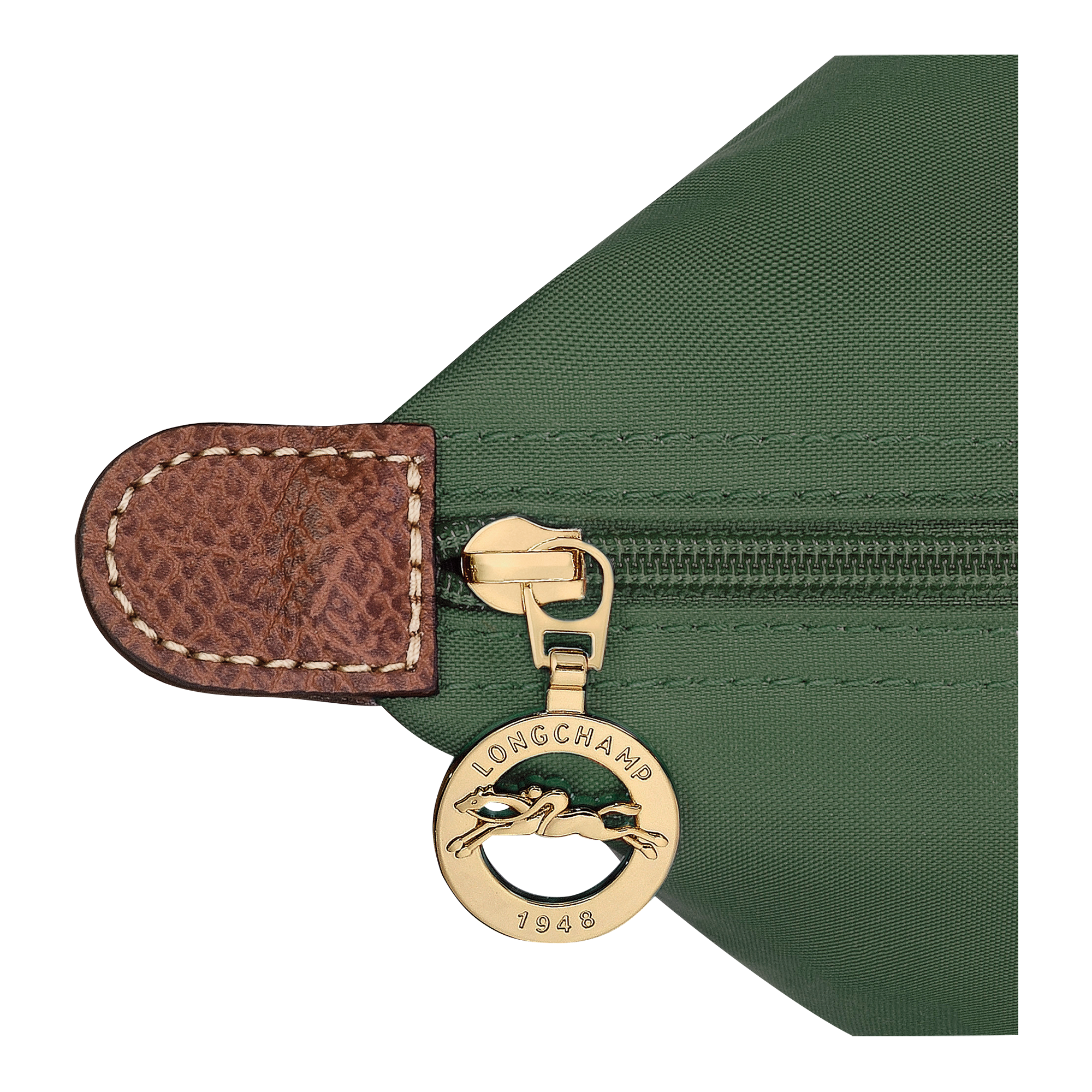 Handbag M, British Green - View 5 of
6 - zoom in Le Pliage Original Handbag M, British Green