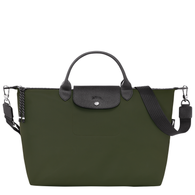 Le Pliage Energy XL Handbag , Khaki - Recycled canvas