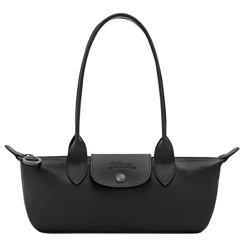 Le Pliage Xtra M Shoulder bag , Black - Leather  - View 1 of  5