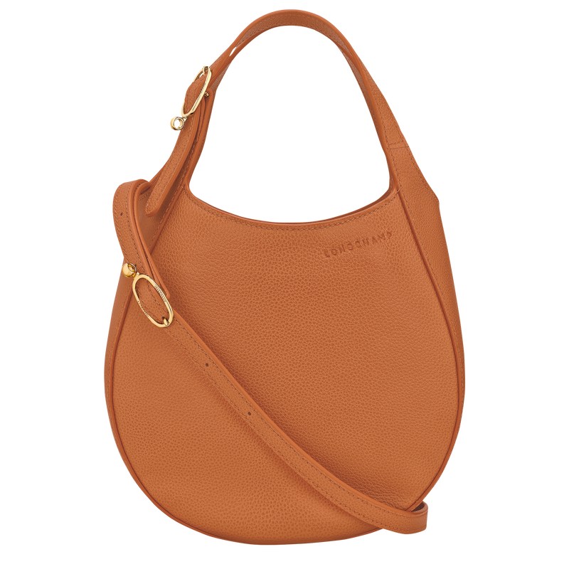 Le Foulonn&eacute; S Handbag , Amber - Leather  - View 5 of  7