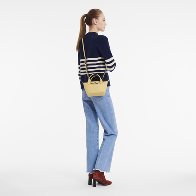Le Pliage Xtra XS Handbag , Wheat - Leather