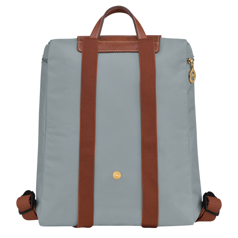 Le Pliage Original M Backpack , Steel - Recycled canvas  - View 4 of  5