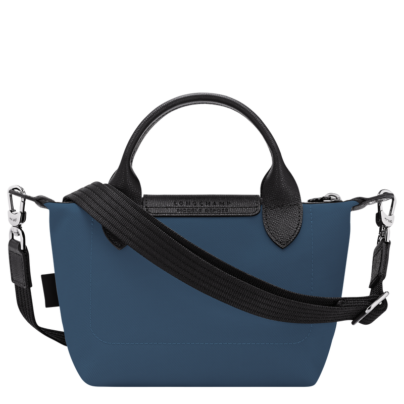 Le Pliage Energy XS Handbag , Dark Purple - Recycled canvas  - View 4 of  6
