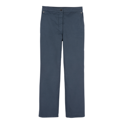 Trousers , Slate - Overdyed cotton