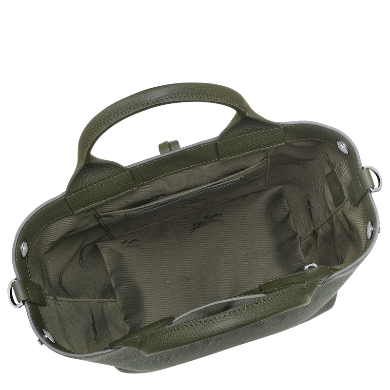 Le Roseau S Handbag , Fir - Leather  - View 6 of  7