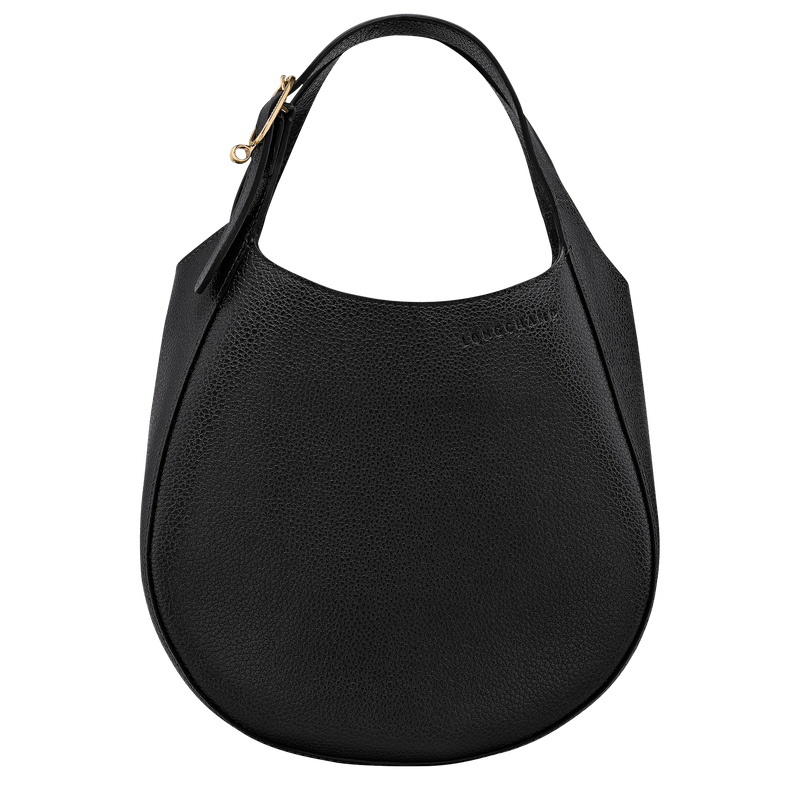 Le Foulonné S Handbag , Black - Leather  - View 1 of  7