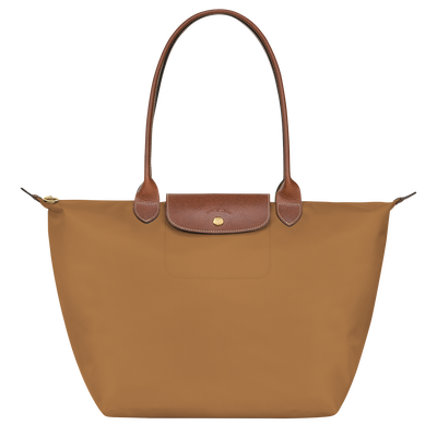 Le Pliage Original L Tote bag , Fawn - Recycled canvas