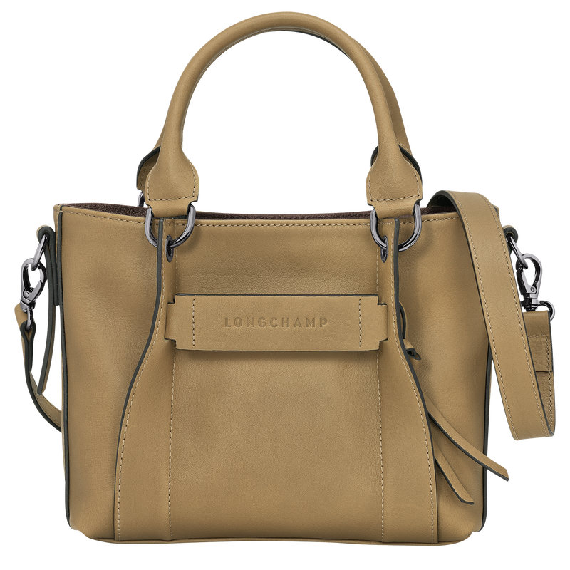 Longchamp 3D S Handbag , Tobacco - Leather  - View 1 of  4