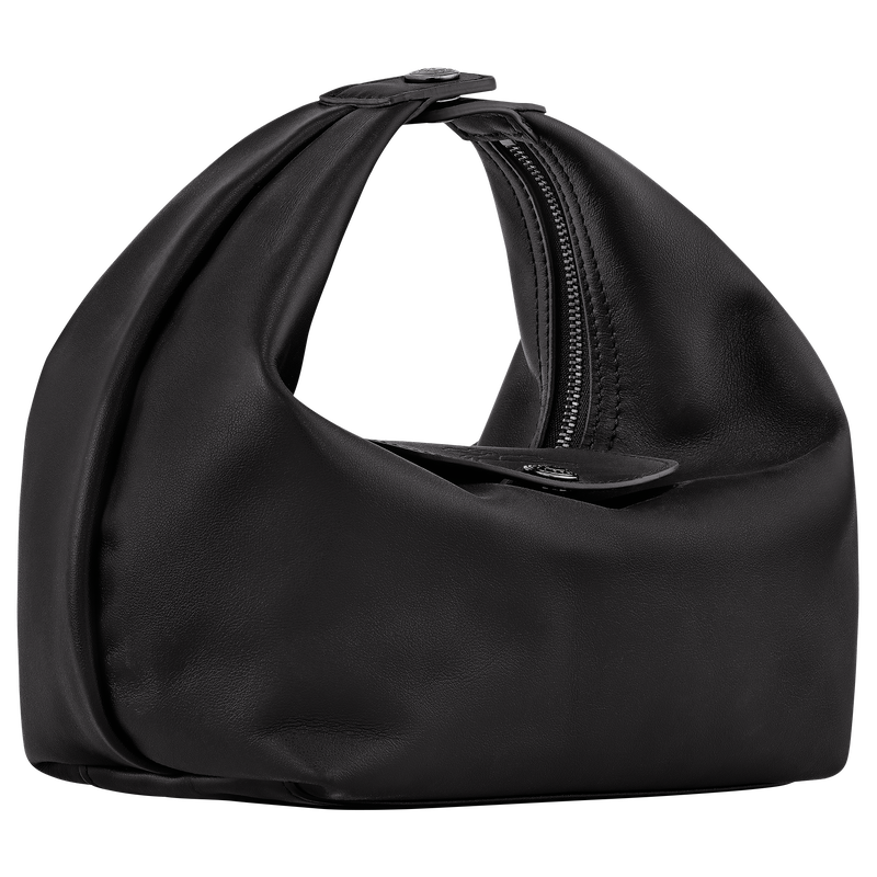 Le Pliage Xtra XS Handbag , Black - Leather  - View 3 of  6