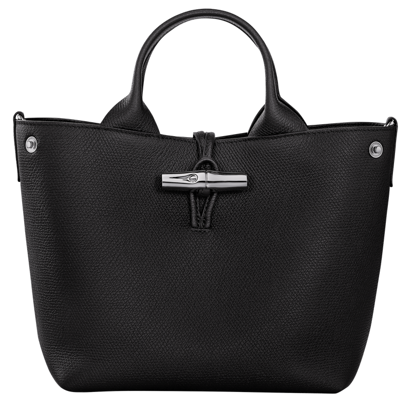 Le Roseau S Handbag , Black - Leather  - View 5 of  7