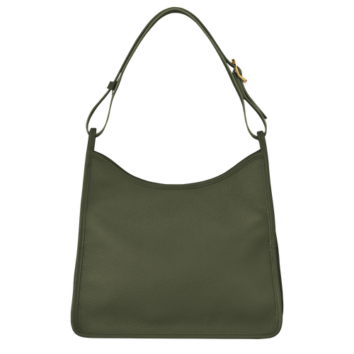 Le Foulonn M Hobo bag Khaki Leather Longchamp TH
