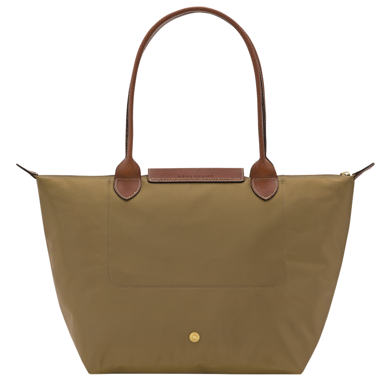 Le Pliage Original M Tote bag , Olive - Recycled canvas  - View 3 of  6