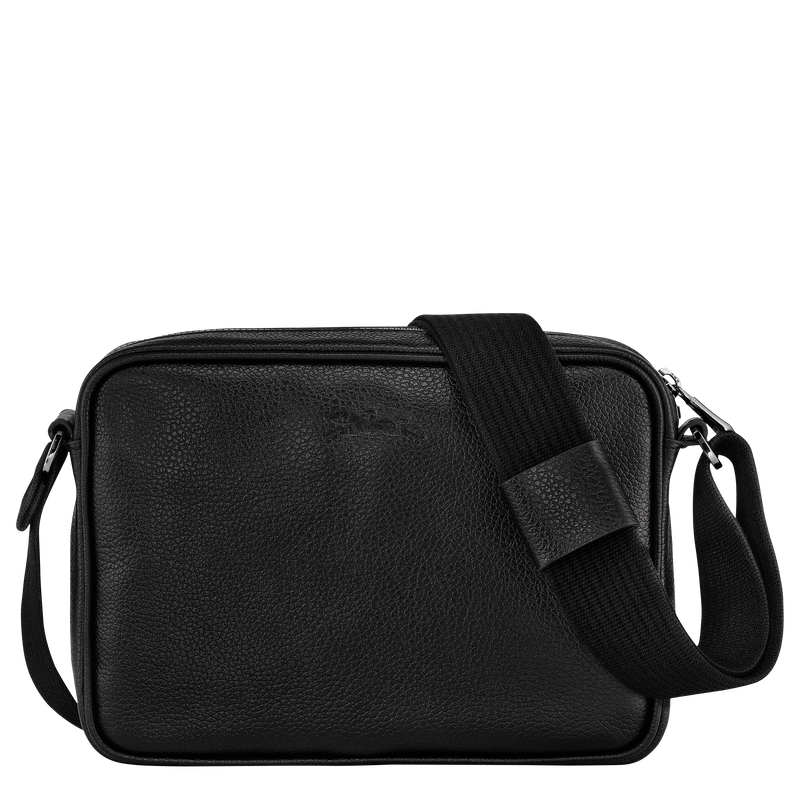 Le Foulonné S Camera bag Black - Leather | Longchamp TH