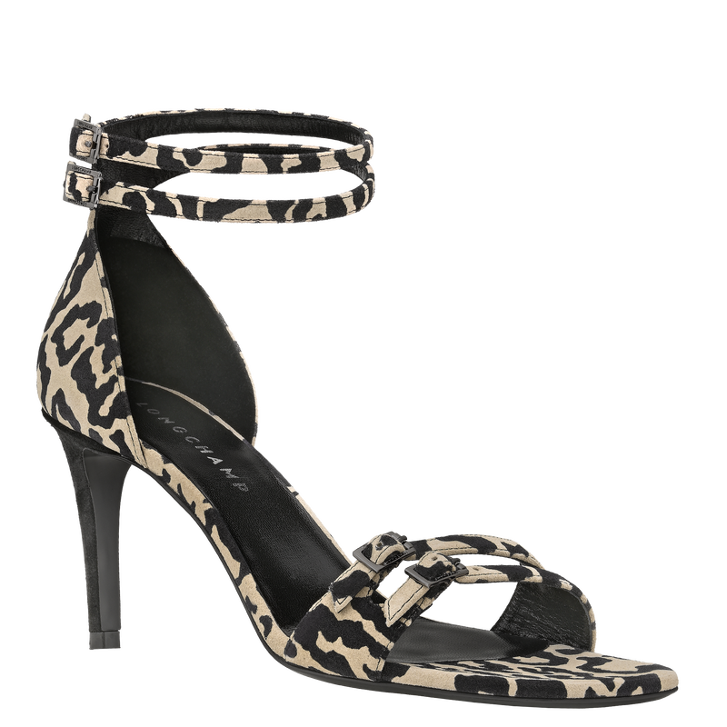 La Baronne Pumps , Black/Beige - Leather  - View 2 of  3