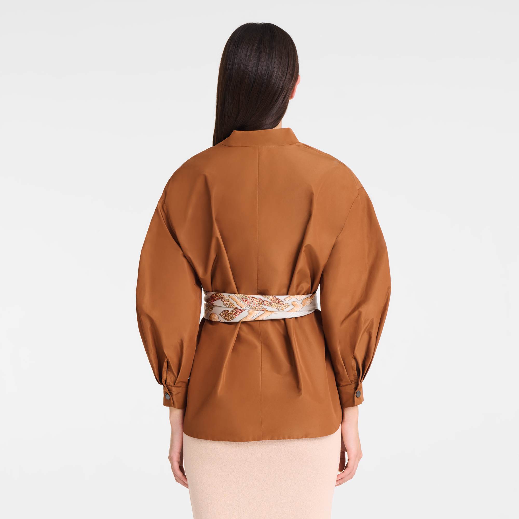 null Kimono jacket, Cognac