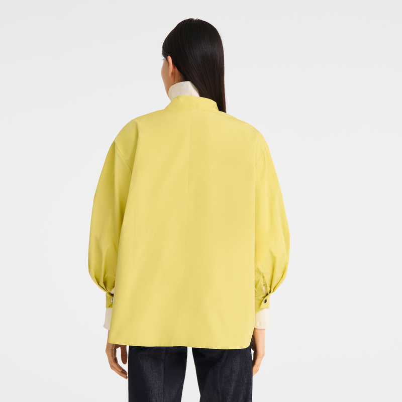 Kimono jacket , Lime - Techno taffeta  - View 5 of  5