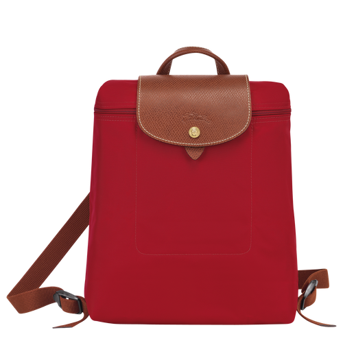 Longchamp backpack 2025 red