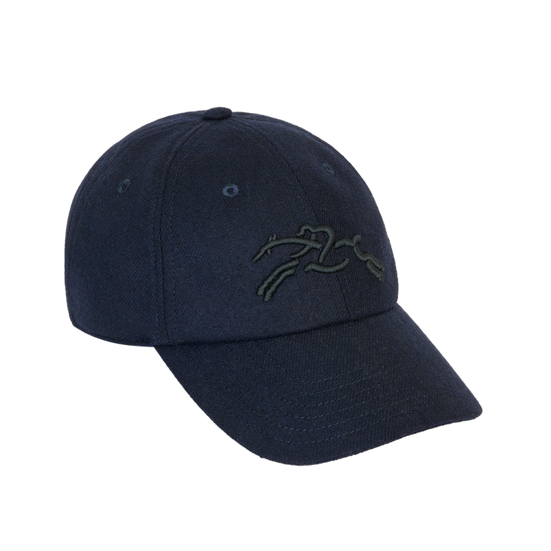 Hat , Navy - Knit  - View 1 of  4