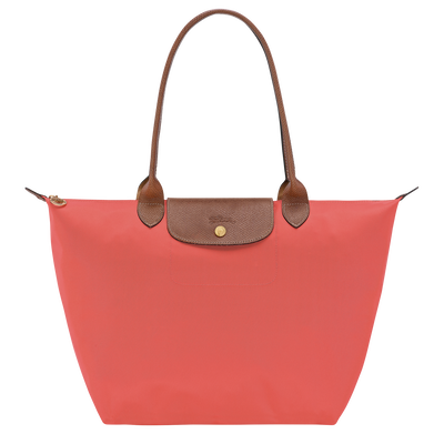 Le Pliage Original L Tote bag , Strawberry - Recycled canvas
