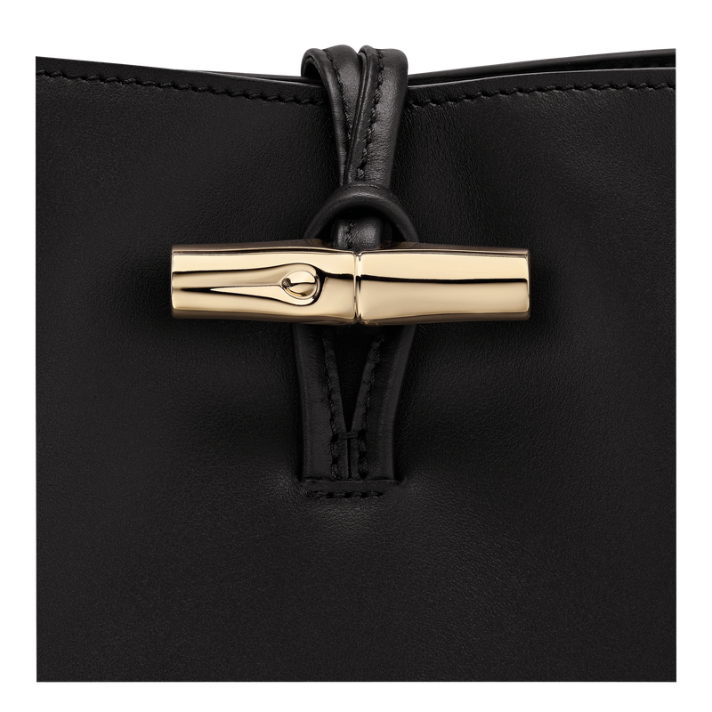 Le Roseau XS Bucket bag , Black - Leather  - View 6 of  6