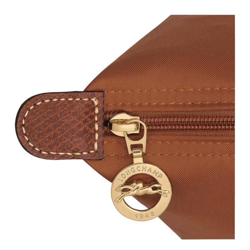Le Pliage Original M Tote bag , Cognac - Recycled canvas  - View 5 of  6