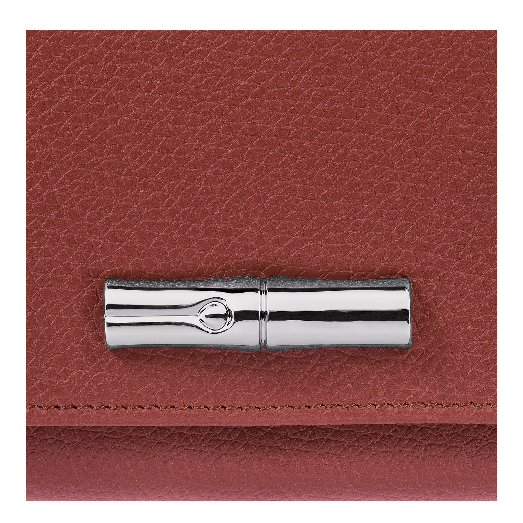 Wallet, Chestnut - View 4 of
4 - zoom in Le Roseau Wallet, Chestnut