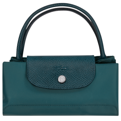 Le Pliage Green Handbag S, Peacock