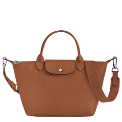 Le Pliage Xtra S Handbag , Cognac - Leather