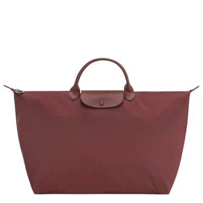 Le Pliage One S Travel bag , Burgundy - Canvas