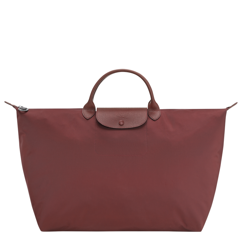 Le Pliage One S Travel bag , Burgundy - Canvas  - View 1 of  6