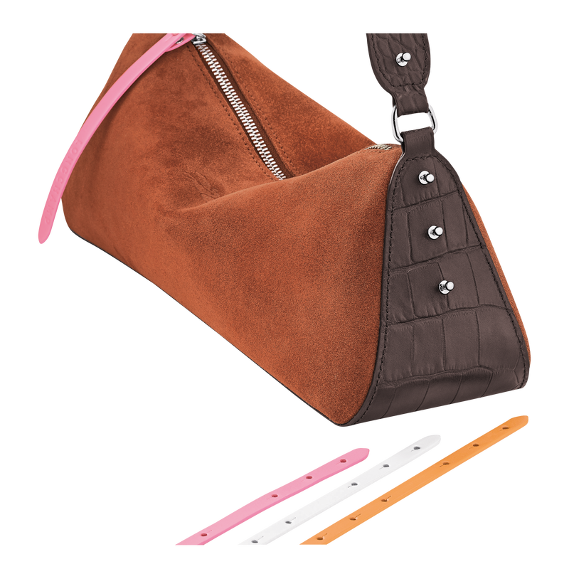 Re-Play S Shoulder bag , Mocha - Leather  - View 4 of  4