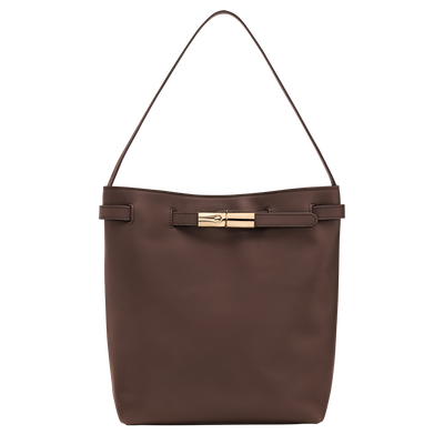 Le Smart Shoulder bag , Mocha - Leather