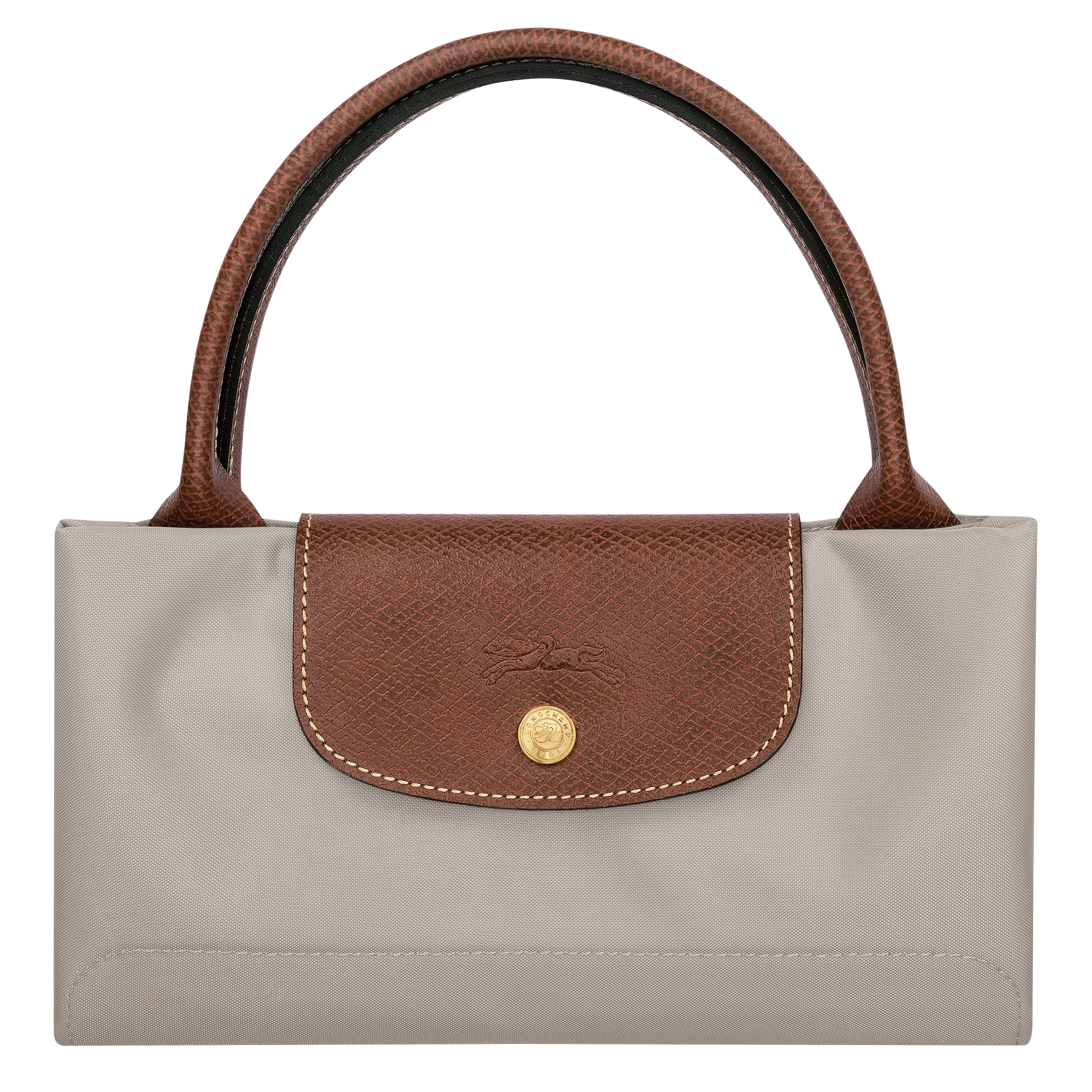 Le Pliage Original Handbag M, Pebble
