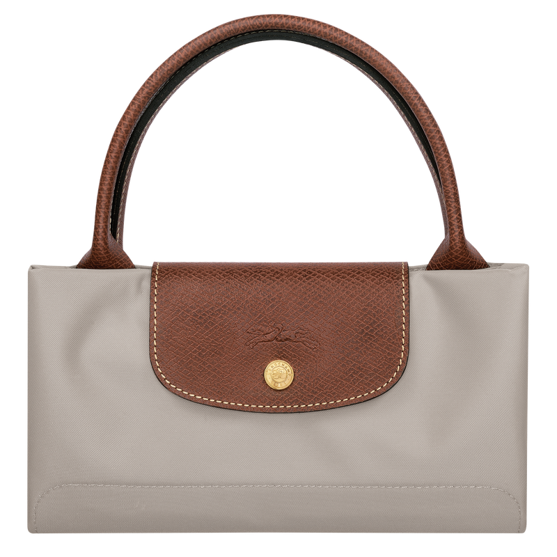 Le Pliage Original M Handbag , Pebble - Recycled canvas  - View 6 of  6