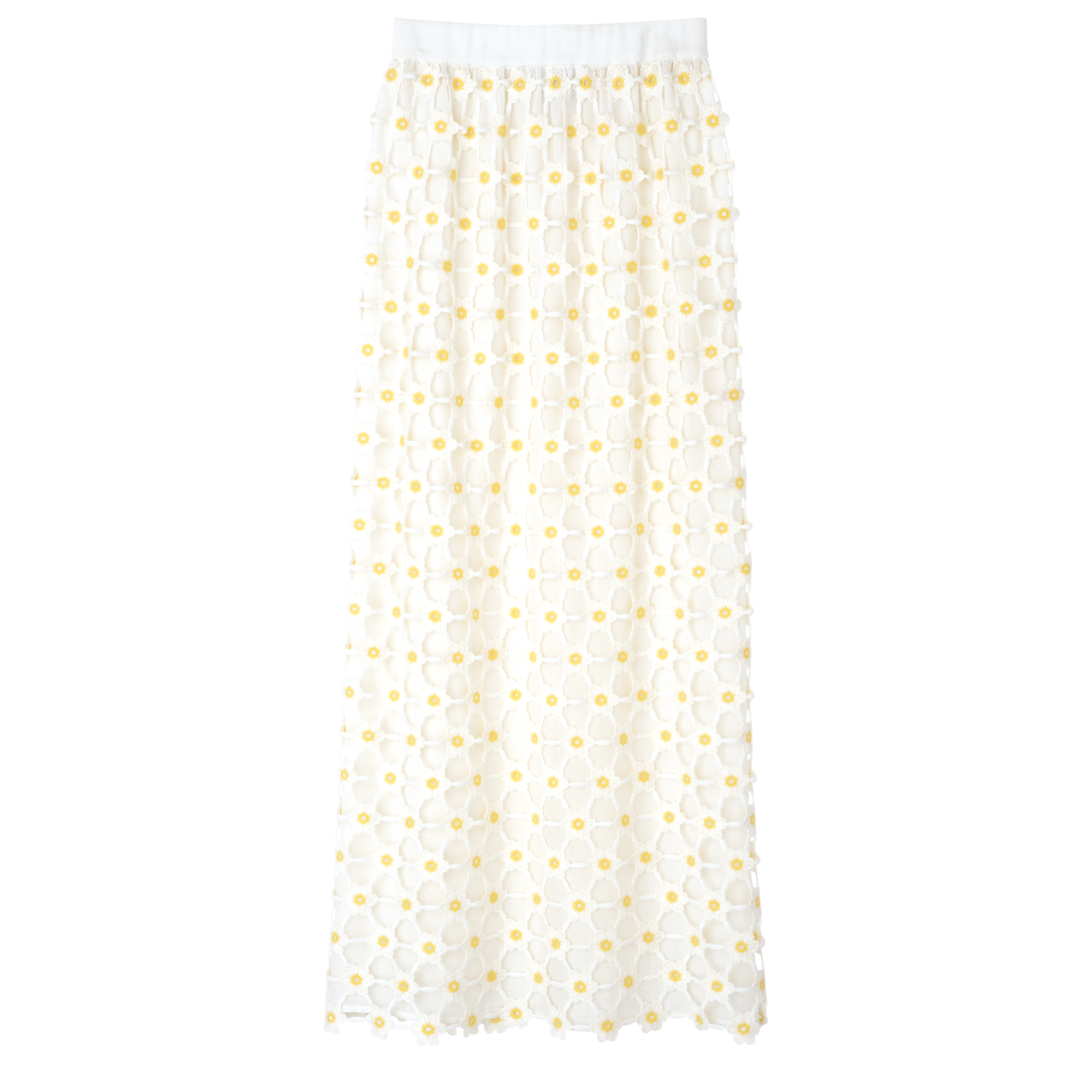 Long skirt, White - View 1 of
3 - zoom in null Long skirt, White