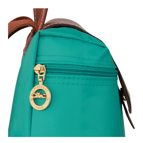 Le Pliage Original M Backpack , Turquoise - Recycled canvas - View 4 of  5