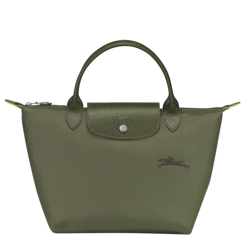 Le Pliage Green S Handbag , Forest - Recycled canvas - View 1 of  6