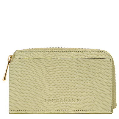 Longchamp Pocket Card holder, Pistachio