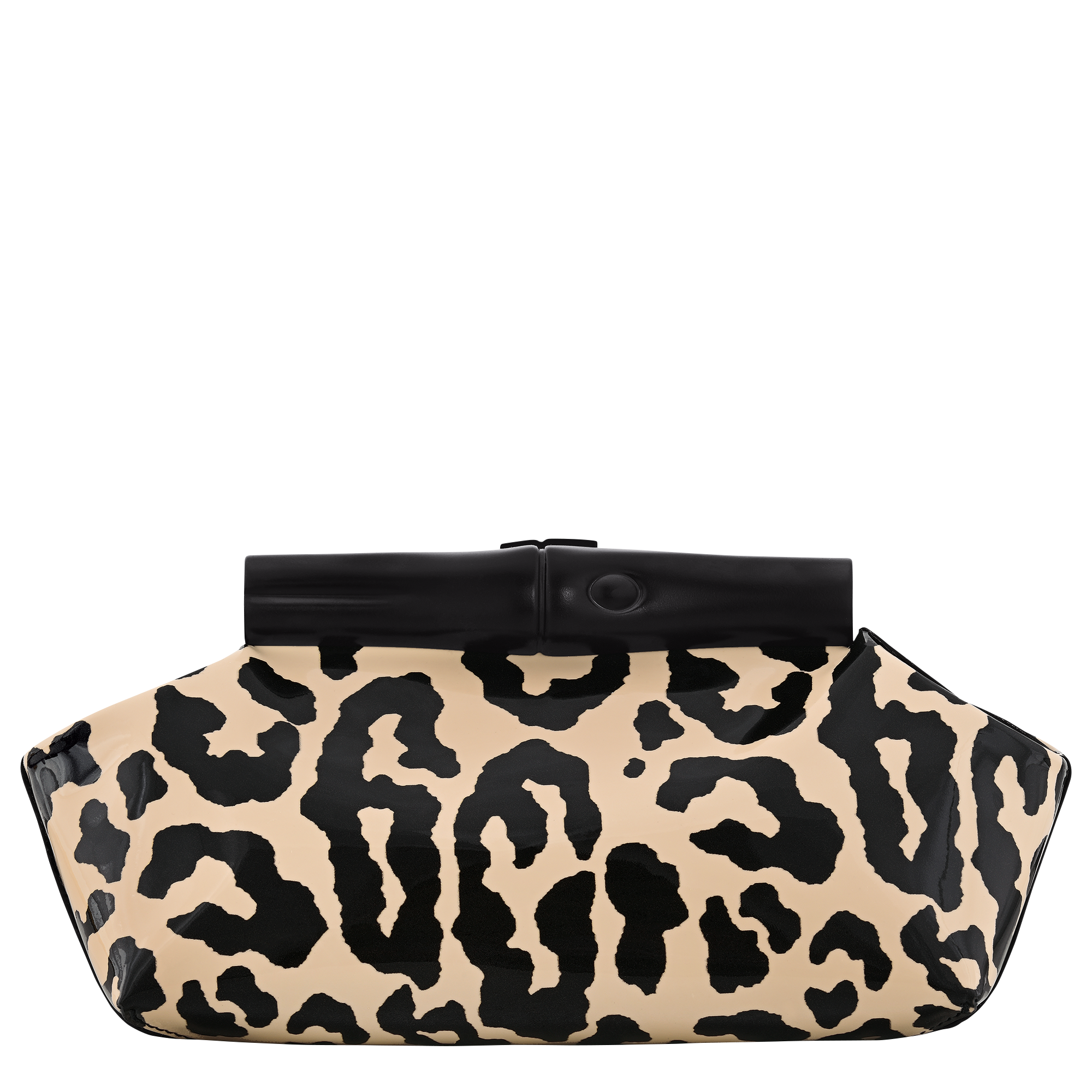 Le Roseau Pouch S, Black/Beige