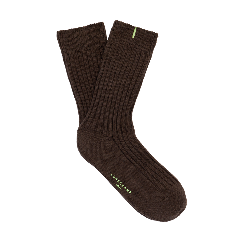 Socks , Mocha - Knit  - View 1 of  2